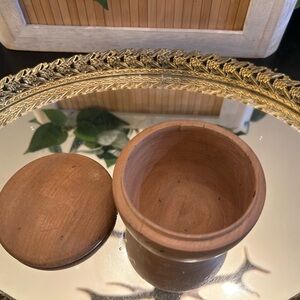 Wooden Trinket Box with Lid